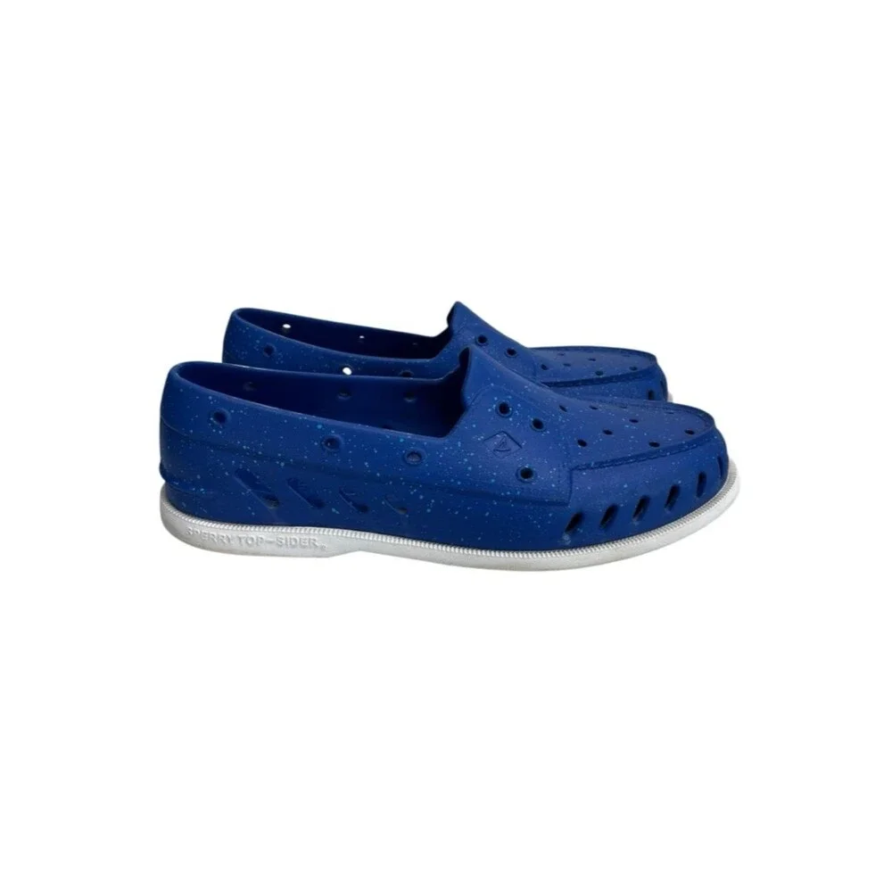 Sperry Mens Authentic Original Float Speckled Slip On Boat Shoes Lightweight 12B